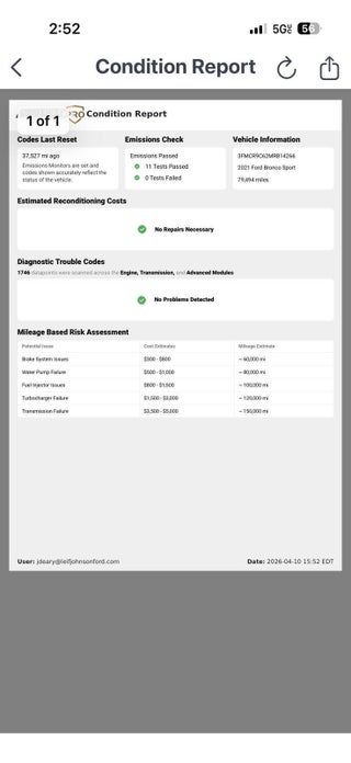 2021 Ford Bronco Sport Outer Banks