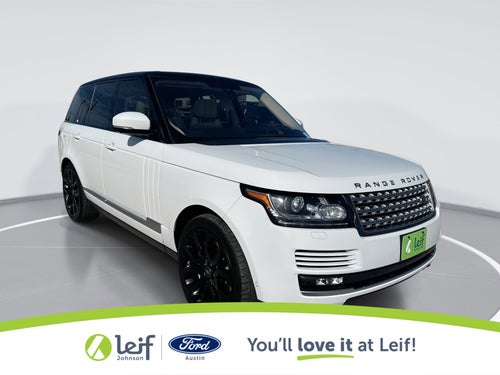 2016 Land Rover Range Rover 5.0L V8 Supercharged