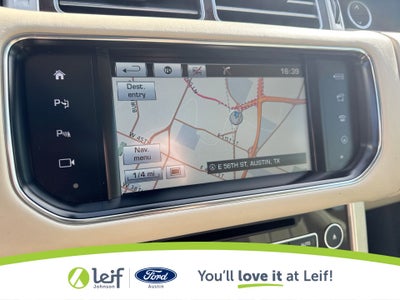 2016 Land Rover Range Rover 5.0L V8 Supercharged