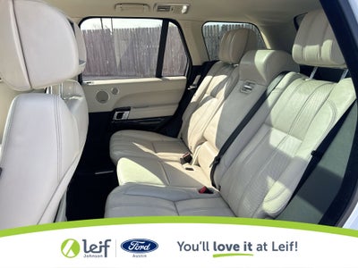 2016 Land Rover Range Rover 5.0L V8 Supercharged