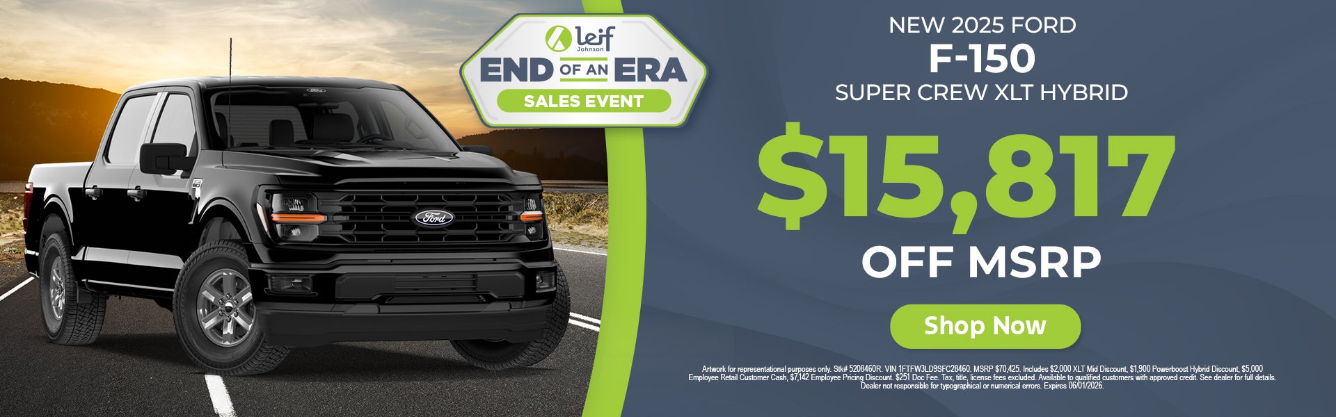 Ford F-150 sale