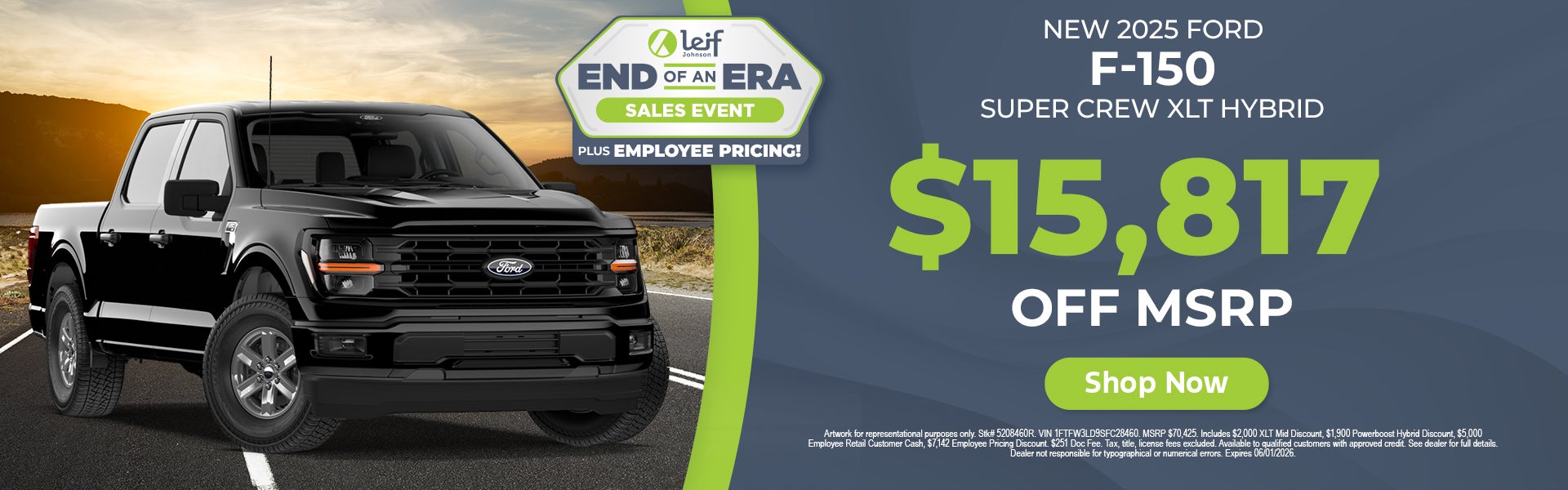 Ford F-150 sale